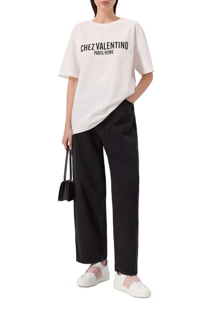 Кожаные кеды open VALENTINO, арт. 6W2S0781/BLU, фото 2