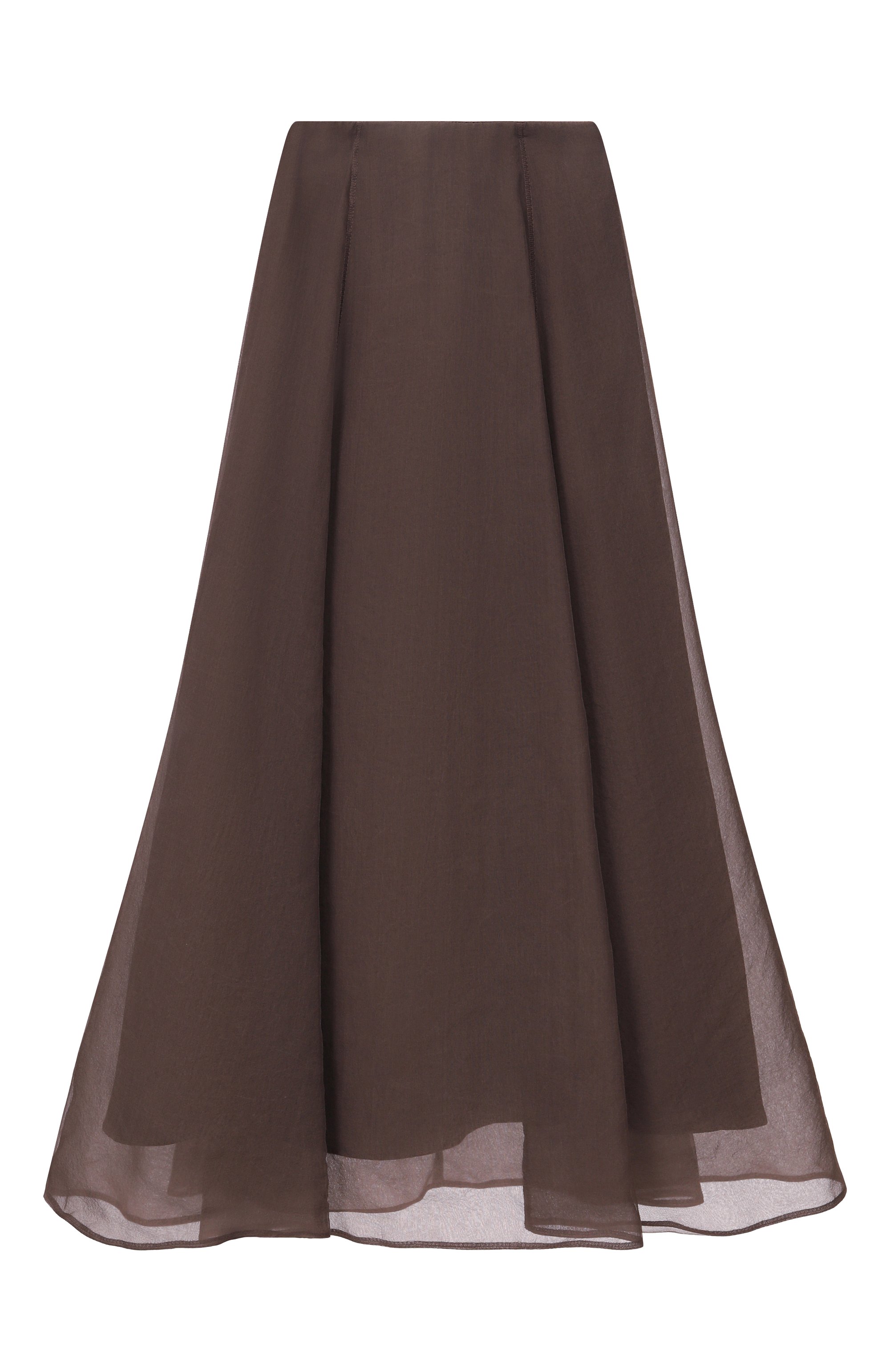 Шелковая юбка BRUNELLO CUCINELLI, арт. MF940G3877, фото 1
