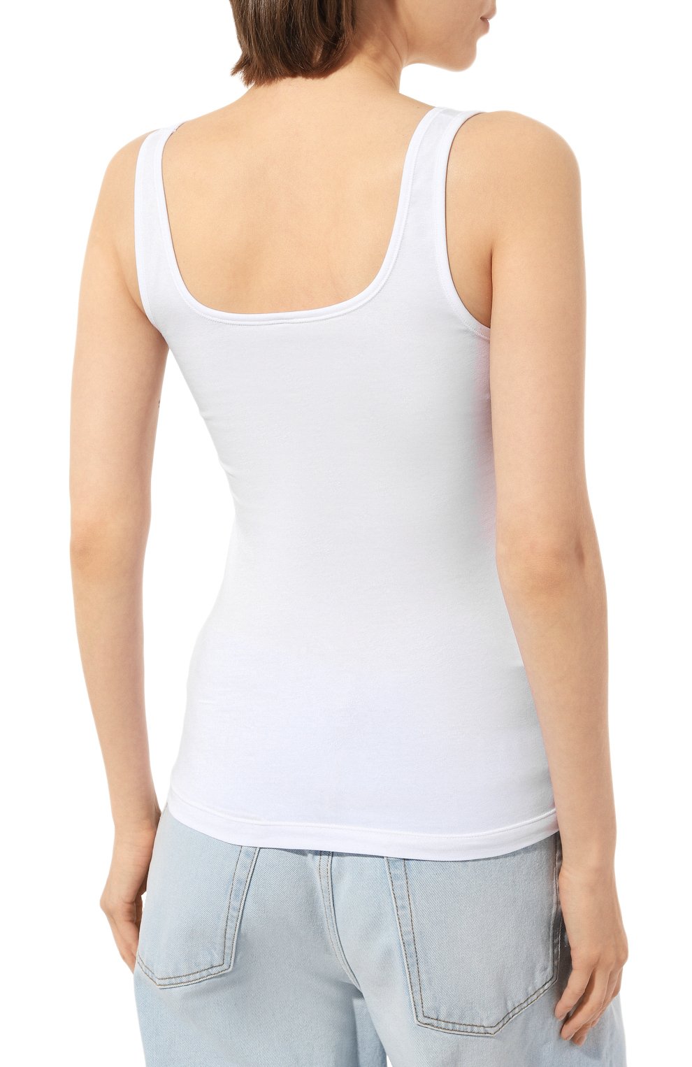 Комплект из двух маек HUGO белого цвета по цене 6735 руб., арт. 50469682, фото 4 Комплект из двух маек HUGO, арт. 50469682, фото 4