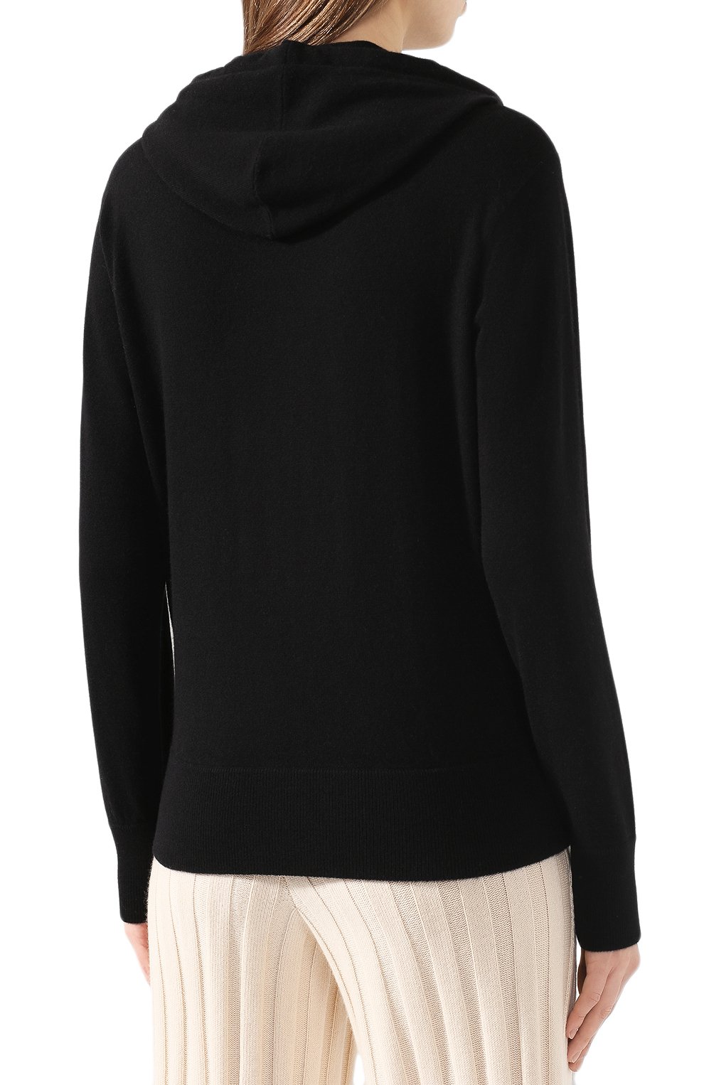 Кашемировый кардиган BRUNELLO CUCINELLI черного цвета по цене 238000 руб., арт. M12169106, фото 4 Кашемировый кардиган BRUNELLO CUCINELLI, арт. M12169106, фото 4