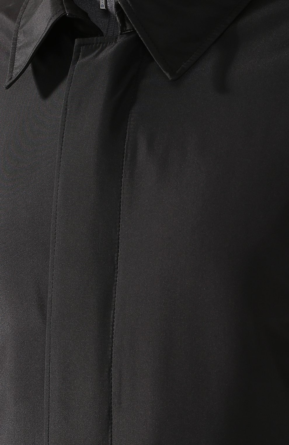 Шелковый плащ на молнии прямого кроя ZILLI, арт. MAQ-TIMBU-30036/0002, фото 5