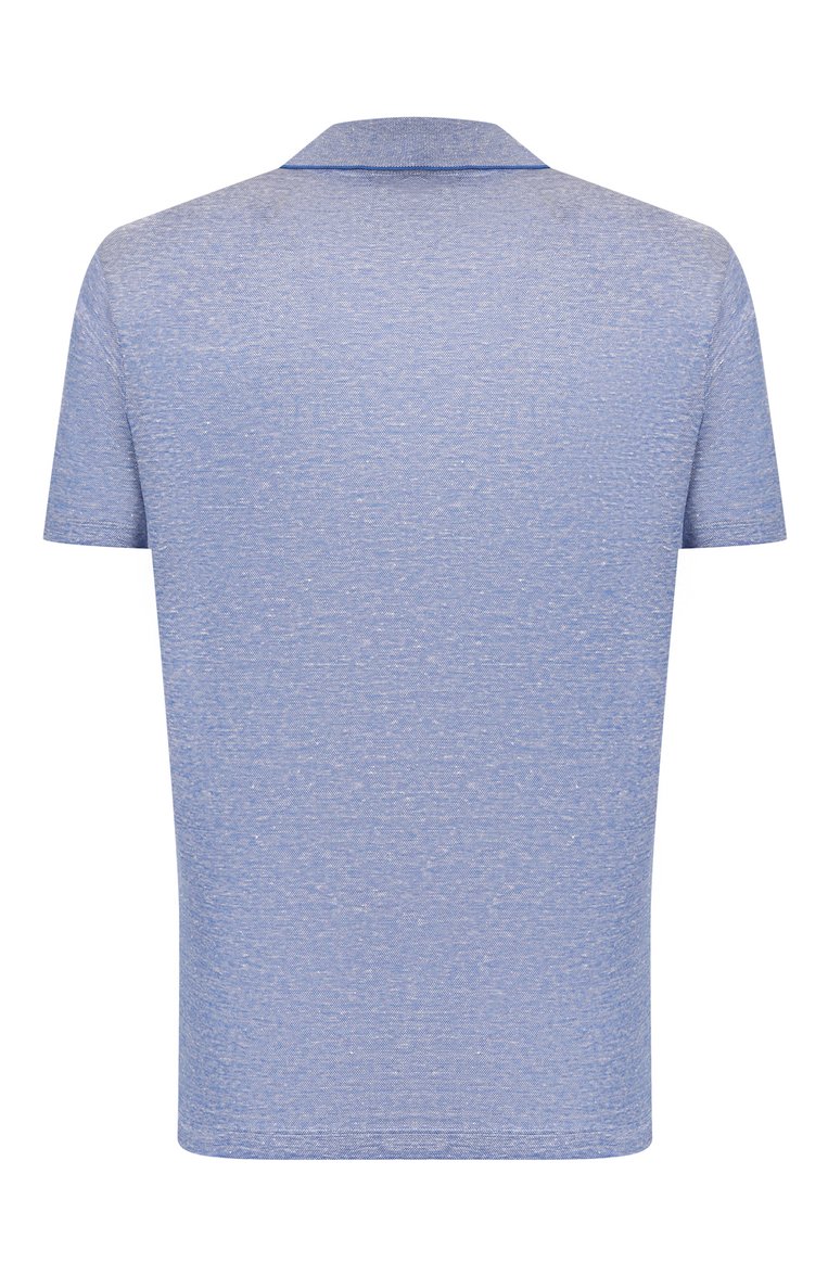 Поло изо льна и хлопка PAUL&SHARK, арт. 23411234, фото 2