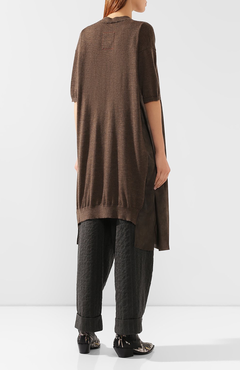 Удлиненная футболка UMA WANG, арт. A9 W UK7178, фото 4