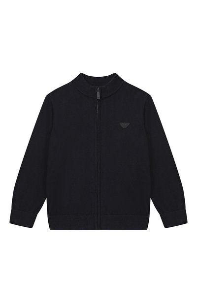 Кардиган из хлопка и шерсти EMPORIO ARMANI, арт. EB000439/AF28773