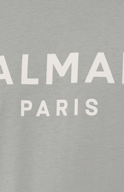 Хлопковая футболк�а BALMAIN, арт. DH1EG000/BB73, фото 5