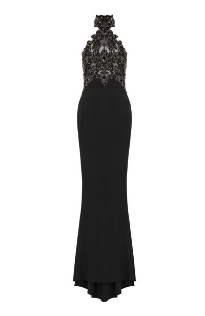 Женское платье с отделкой пайетками ZUHAIR MURAD, арт. PDR26025/CRCA022