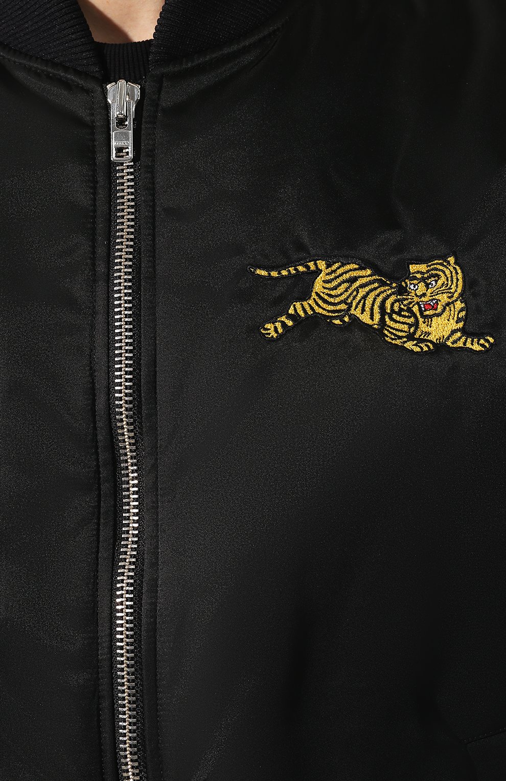 Бомбер KENZO черного цвета по цене 66050 руб., арт. 5BL1911NB, фото 5 Бомбер KENZO, арт. 5BL1911NB, фото 5