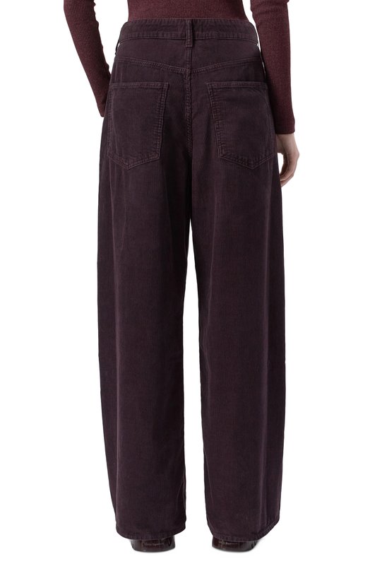 Вельветовые брюки Agolde A2791832 Бордовый  A2791832 Фото 4