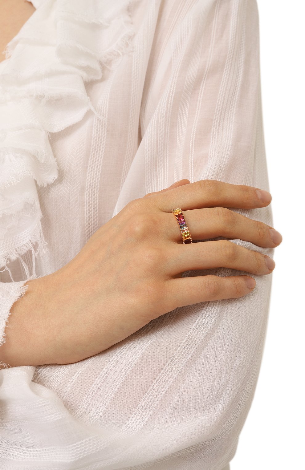 Кольцо-радуга из камней SECRETS JEWELRY, арт. КРБП00629, фото 2