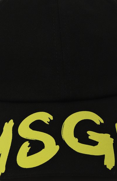 Хлопковая бейсболка MSGM KIDS, арт. MS029389, фото 3