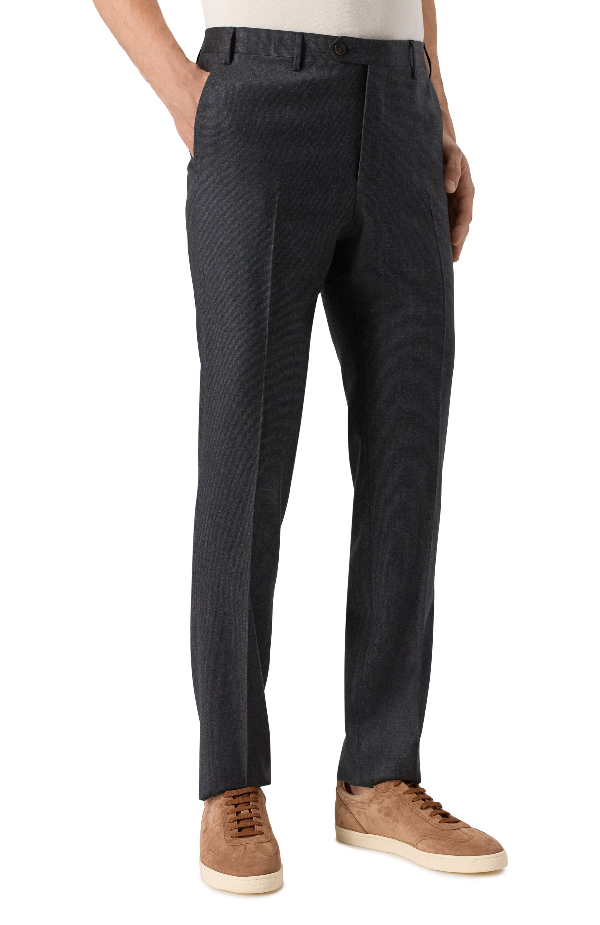 Шерстяные брюки CORNELIANI, арт. 265B01-2617591, фото 3