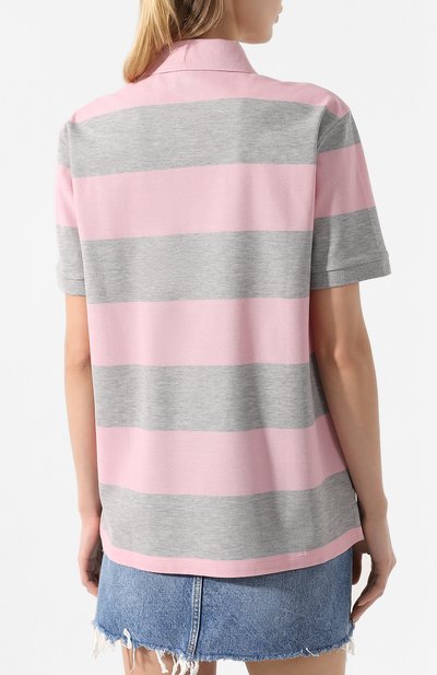 Хлопковое поло BURBERRY, арт. 8029623, фото 4