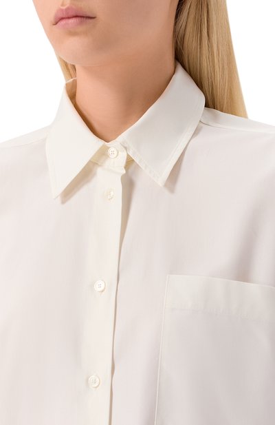Хлопковая рубашка WEEKEND MAX MARA, арт. ZAV0RRA, фото 5