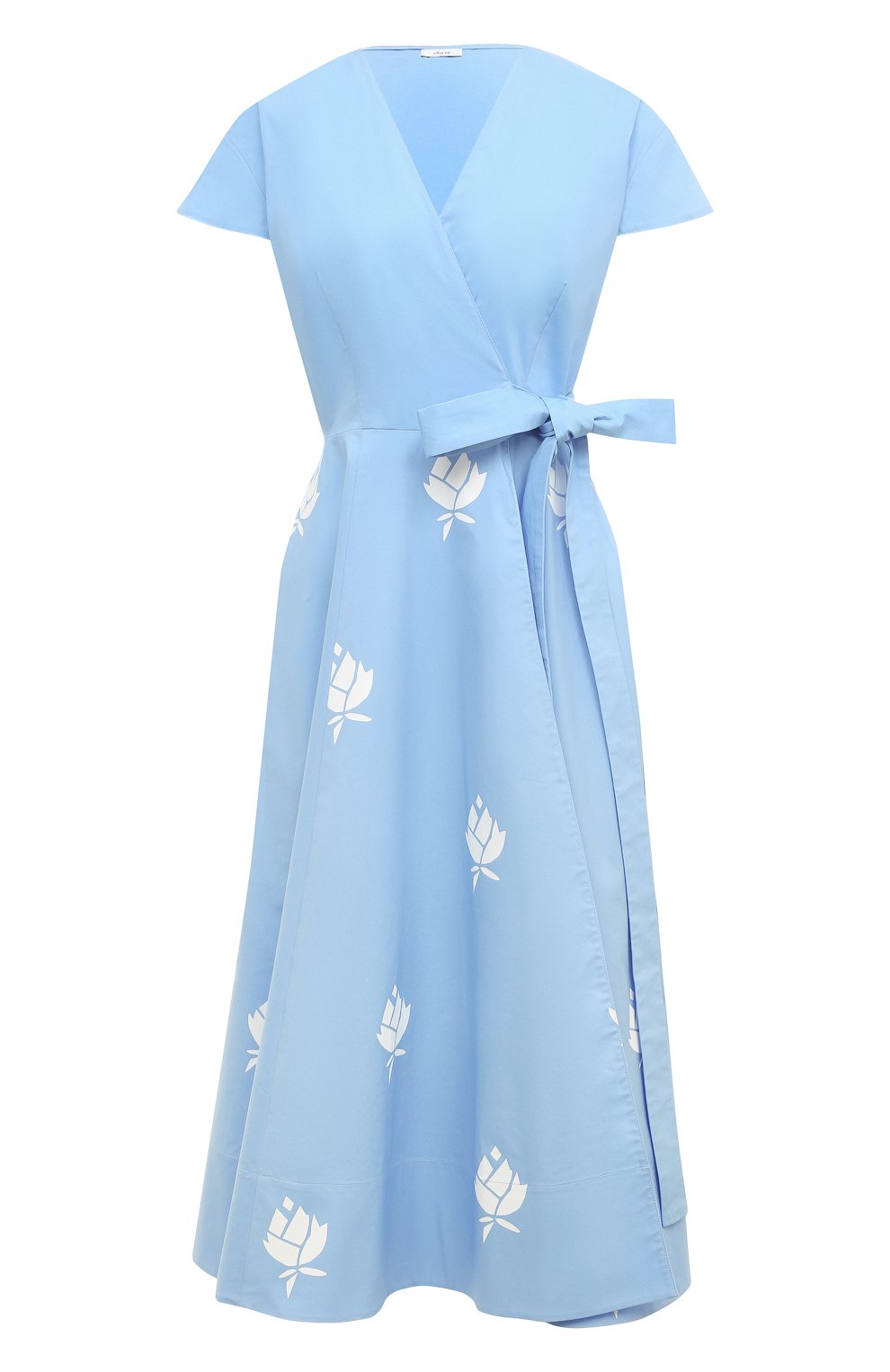 Хлопковое платье VIKA 2.0 голубого цвета по цене 74790 руб., арт. S23-13132-4010, фото 1 Хлопковое платье VIKA 2.0, арт. S23-13132-4010, фото 1