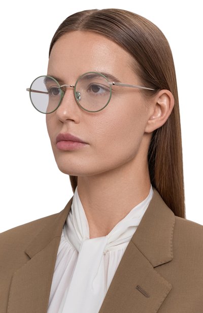 Оправа LINDA FARROW зеленого цвета по цене 77000 руб., арт. LFL925C6 0PT, фото 2 Оправа LINDA FARROW, арт. LFL925C6 0PT, фото 2
