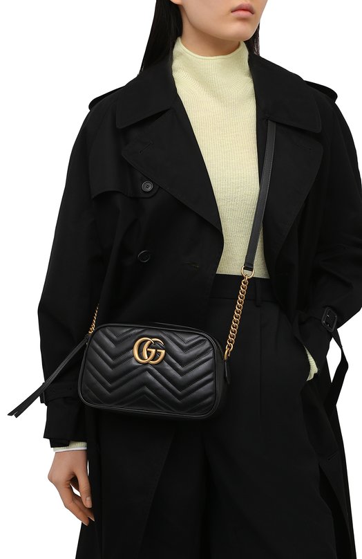 Сумка Marmont Gucci 447632/DTD1T Чёрный  447632/DTD1T Фото 2