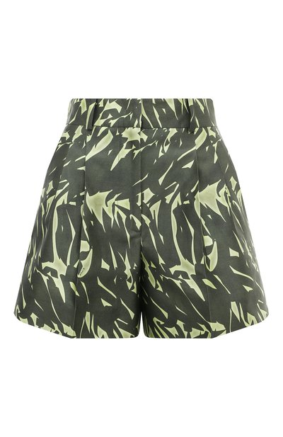Женские шорты из хлопка и шелка KITON, арт. D57113K0981C