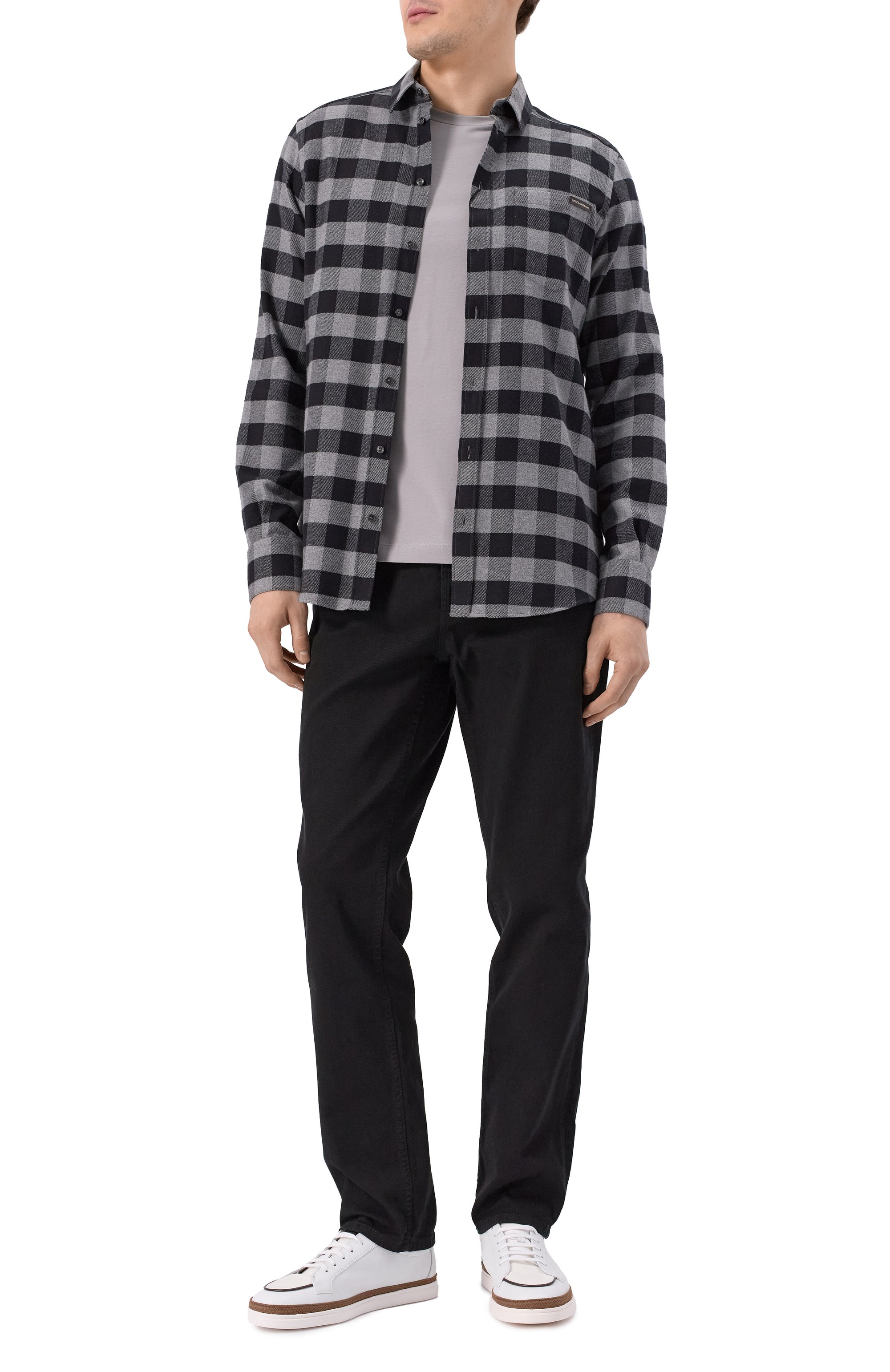 Хлопковая футболка CORNELIANI, арт. 25G586-2525028, фото 2