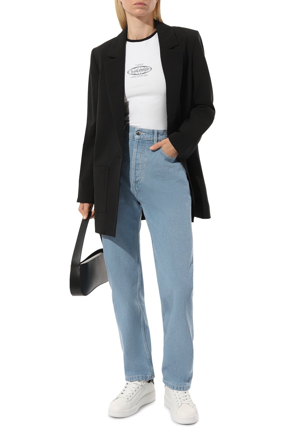 Кожаные кеды purestar GOLDEN GOOSE DELUXE BRAND белого цвета по цене 54800 руб., арт. GWF00197/F00416, фото 2 Кожаные кеды purestar GOLDEN GOOSE DELUXE BRAND, арт. GWF00197/F00416, фото 2