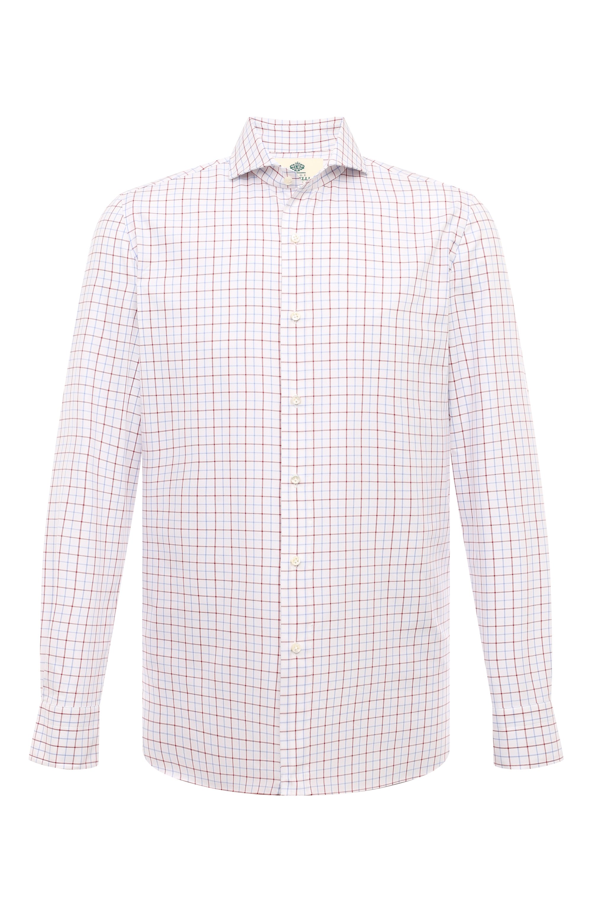 Хлопковая рубашка LUIGI BORRELLI, арт. SR3717, фото 1