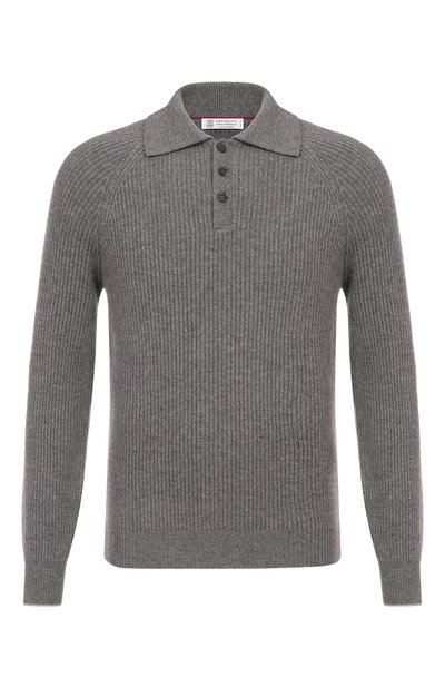 Мужское кашемировое поло BRUNELLO CUCINELLI, арт. M2274115