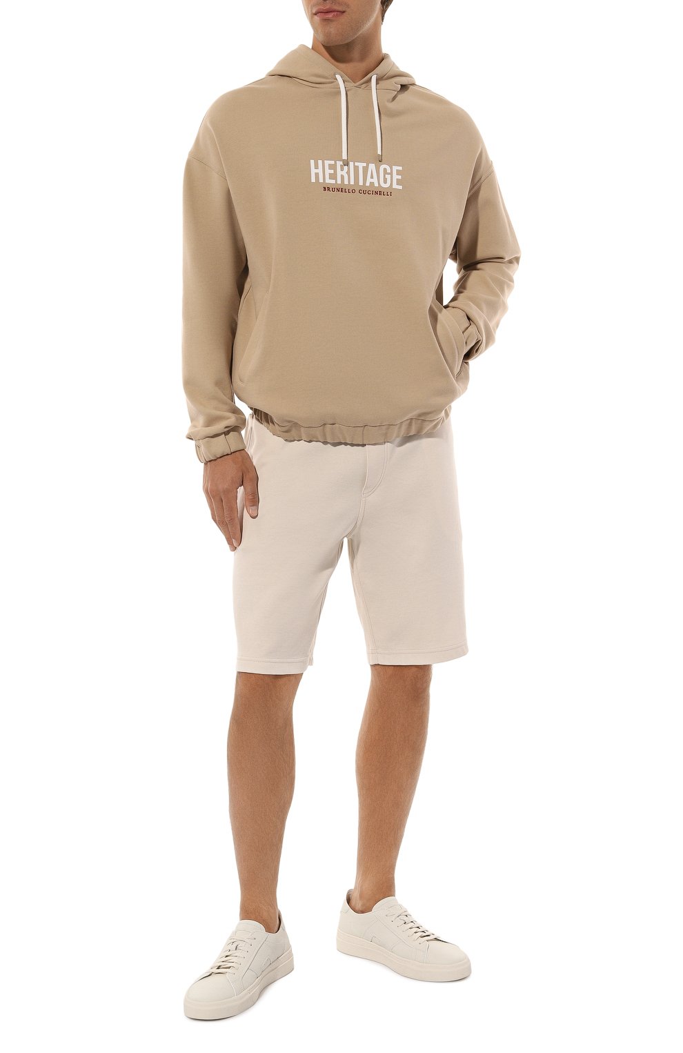 Хлопковое худи BRUNELLO CUCINELLI, арт. MW8369028G, фото 2