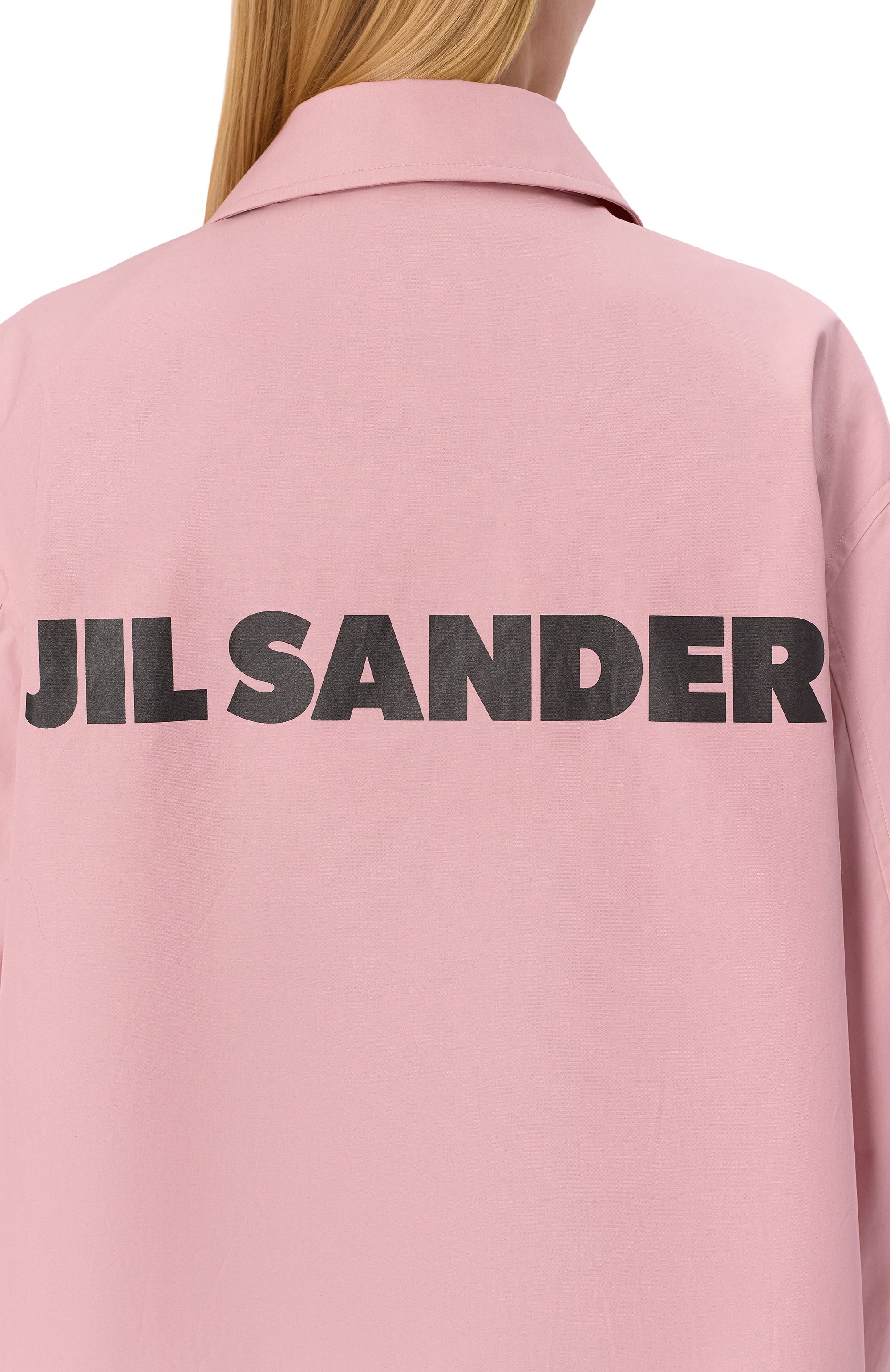 Хлопковая куртка JIL SANDER розового цвета по цене 212500 руб., арт. J53BN0004/J45306, фото 5 Хлопковая куртка JIL SANDER, арт. J53BN0004/J45306, фото 5