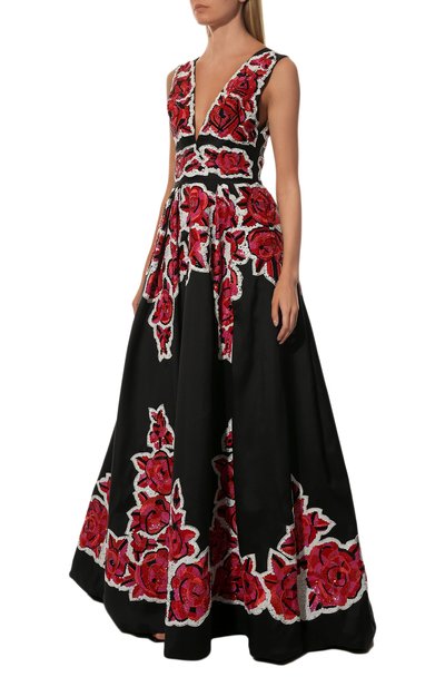 Платье с отделкой пайетками ZUHAIR MURAD, арт. RD-SS16-028 DL, фото 3