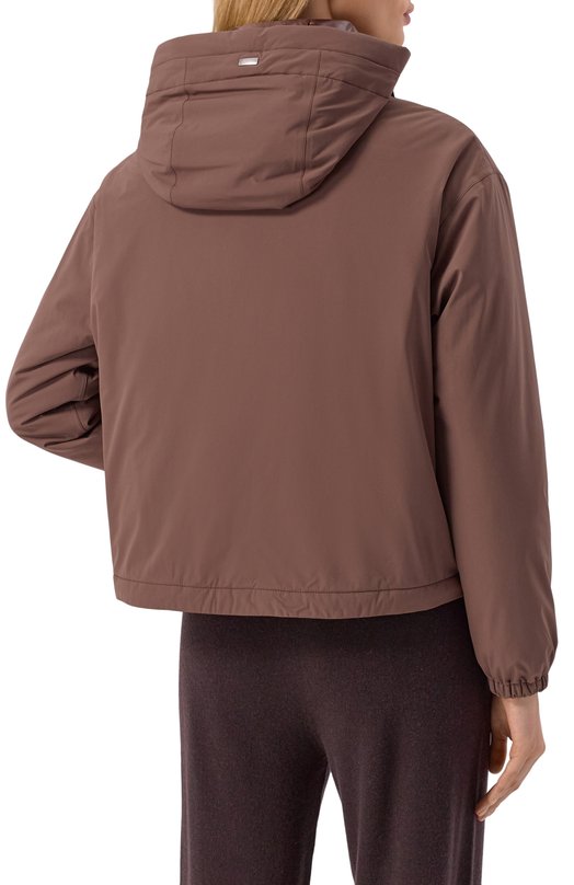 Утепленная куртка Herno GC00070DR/12387SZ Коричневый  GC00070DR/12387SZ Фото 4