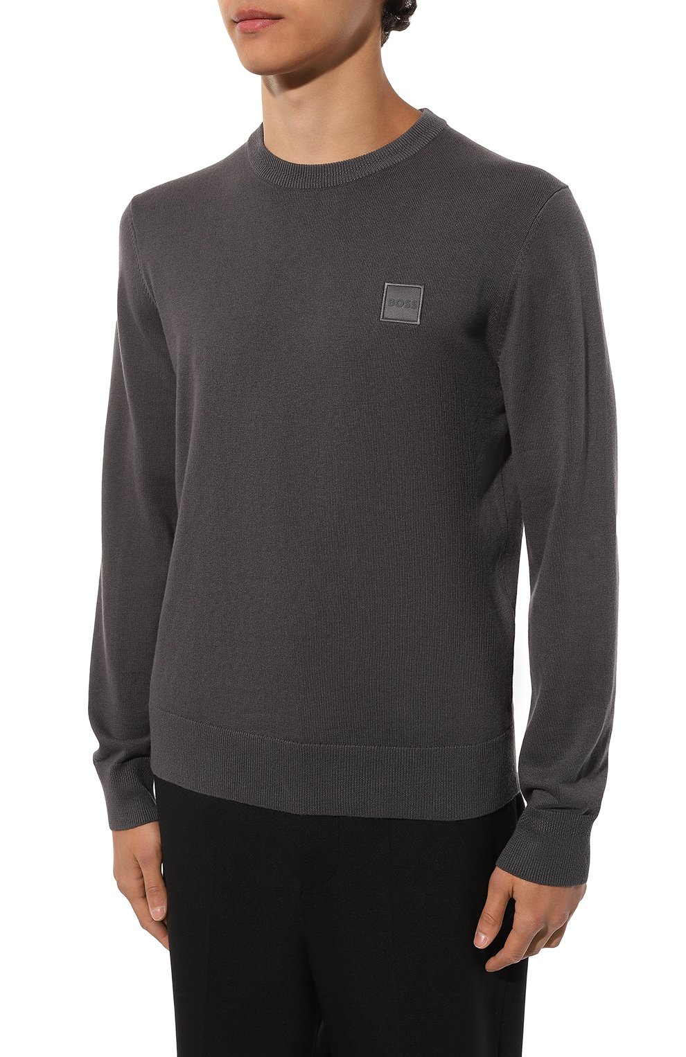 Джемпер из хлопка и кашемира BOSS ORANGE, арт. 50471343, фото 3