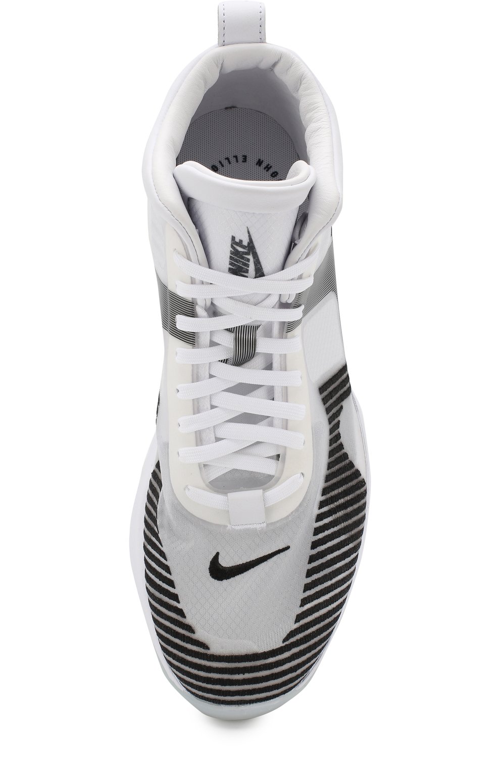 Комбинированные кроссовки lebron x john elliott icon на шнуровке NIKELAB, арт. AQ0114-100, фото 5