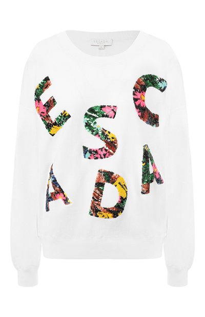 Женский хлопковый свитшот ESCADA SPORT, арт. 5029630
