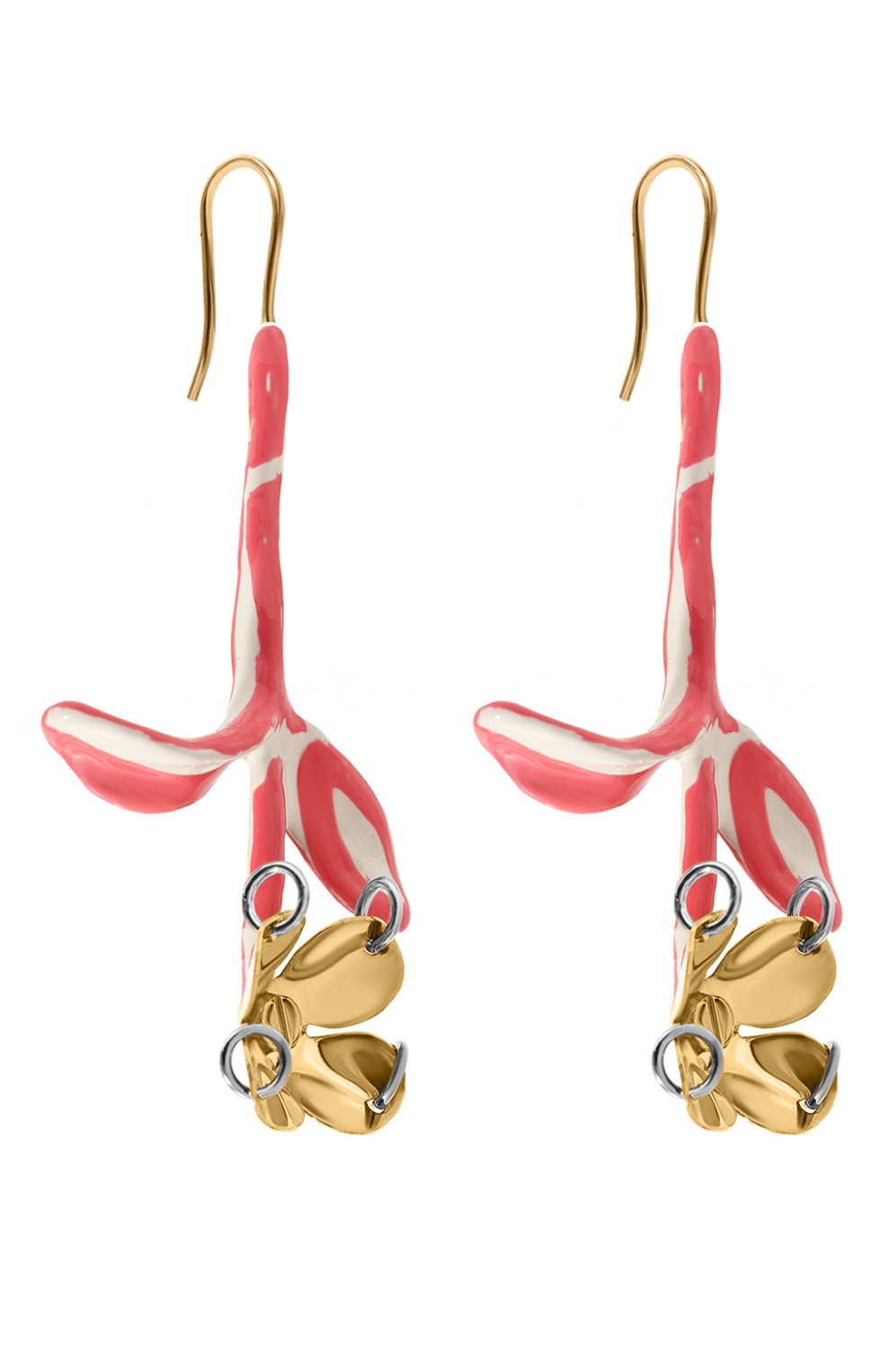 Серьги MARNI розового цвета по цене 52400 руб., арт. 0RMV0378A0 M2000, фото 3 Серьги MARNI, арт. 0RMV0378A0 M2000, фото 3