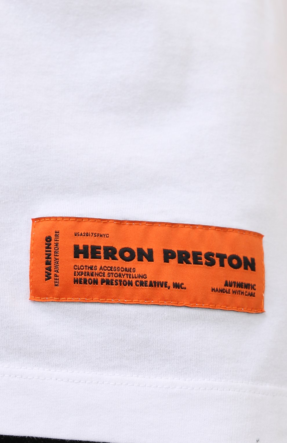 Хлопковая футболка HERON PRESTON, арт. HWAA021E20JER0020110, фото 5