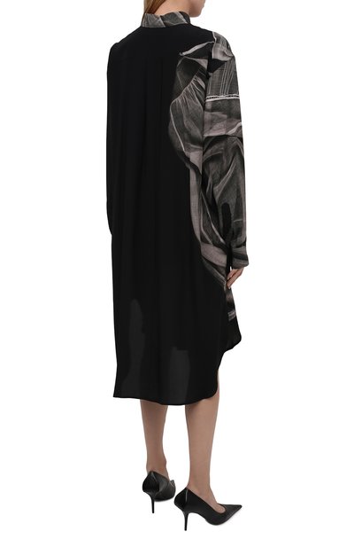 Шелковое платье DRIES VAN NOTEN, арт. 212-011027-3206, фото 4
