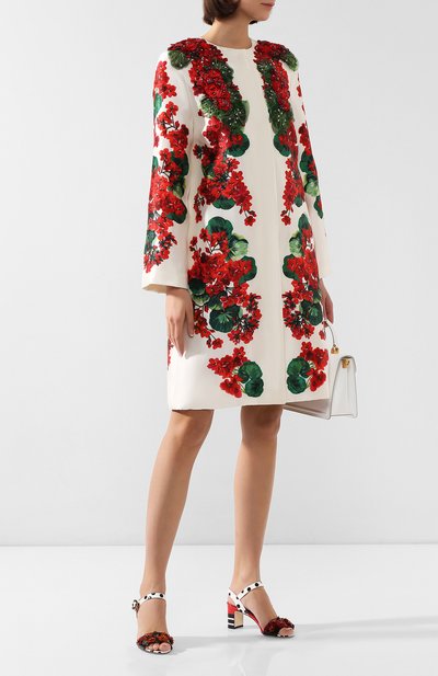 Шелковое пальто DOLCE & GABBANA, арт. F0W97Z/GDM77, фото 2