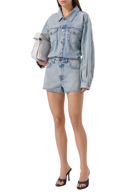 Джинсовый комбинезон Elle Haikure HEW10036DF144L0917/ELLE AUTHENTIC LAX Голубой  HEW10036DF144L0917/ELLE AUTHENTIC LAX Фото 2