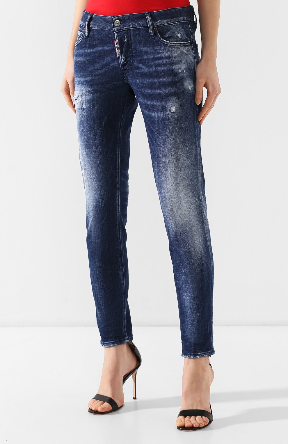 Джинсы с потертостями DSQUARED2, арт. S75LB0117/S30342, фото 3