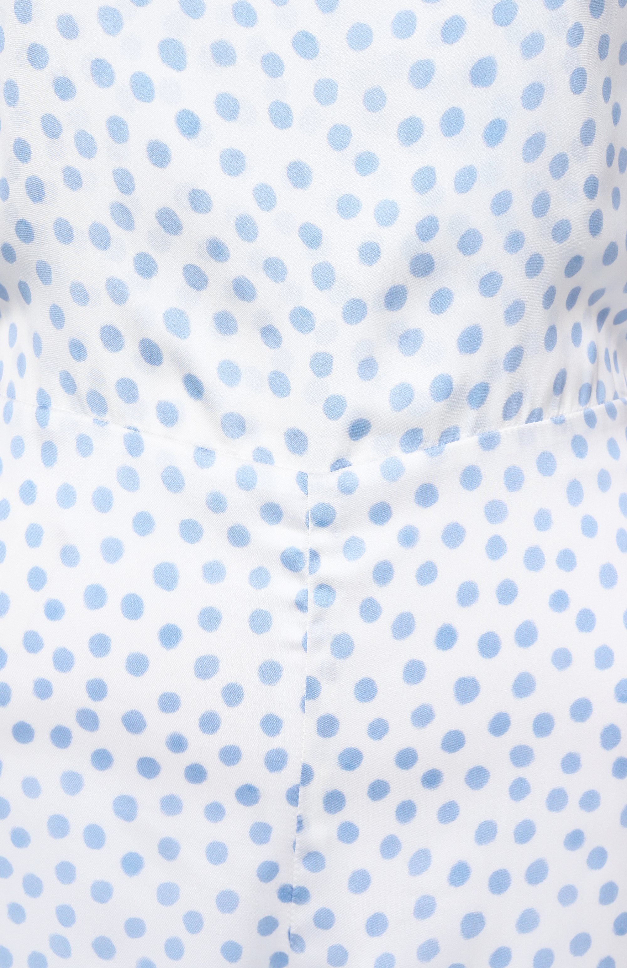 Атласный комбинезон MAX AND MOI голубого цвета по цене 49950 руб., арт. E25CAUDREY, фото 6 Атласный комбинезон MAX AND MOI, арт. E25CAUDREY, фото 6