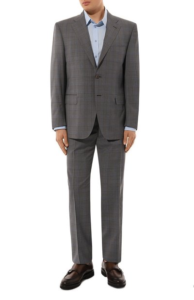 Мужской шерстяной костюм CANALI, арт. 11220/10/FC05193