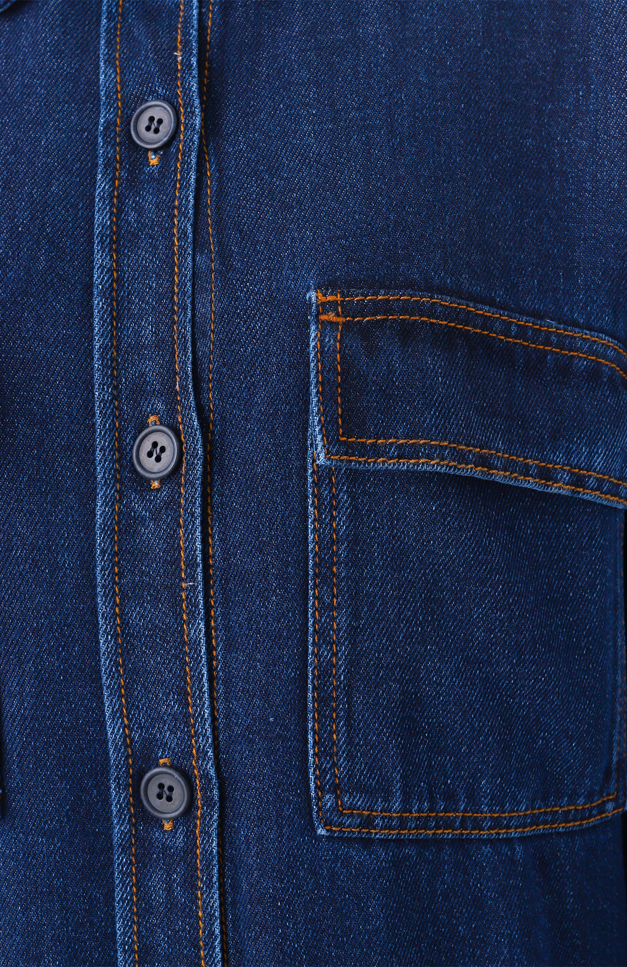 Джинсовая рубашка P.A.R.O.S.H., арт. D420415, фото 5