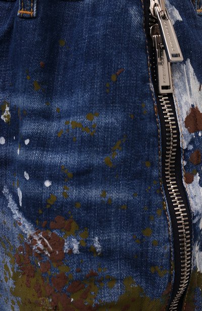 Джинсы DSQUARED2 синего цвета по цене 99500 руб., арт. S72KA1110/S30342, фото 5 Джинсы DSQUARED2, арт. S72KA1110/S30342, фото 5