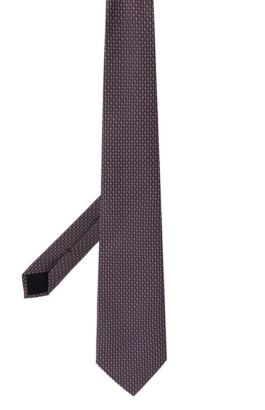 Шелковый галстук Brioni O62H00-PC451 Бордовый  O62H00-PC451 Фото 3