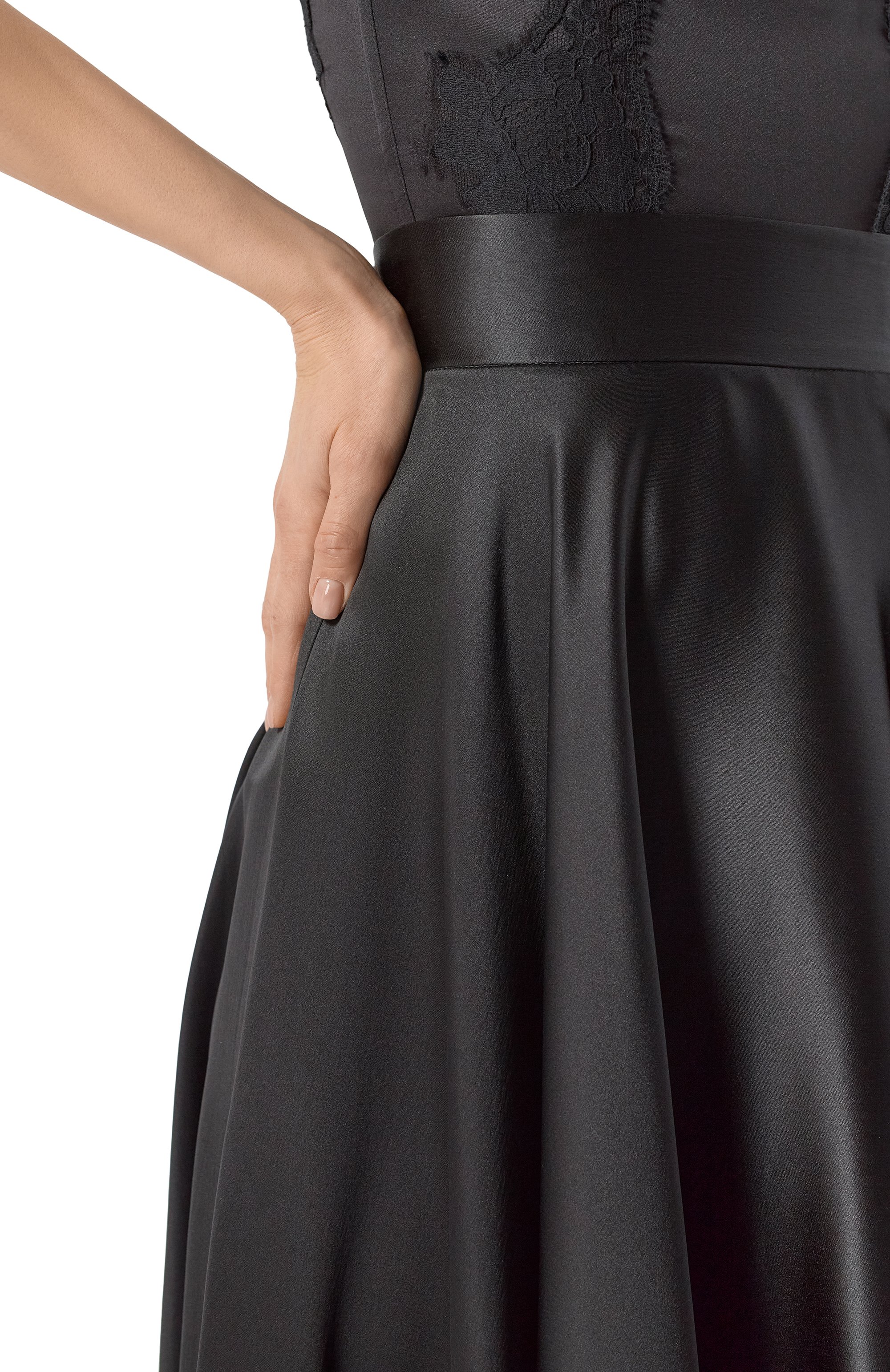 Атласная юбка DOLCE & GABBANA, арт. F4CS0T/FU1NU, фото 5