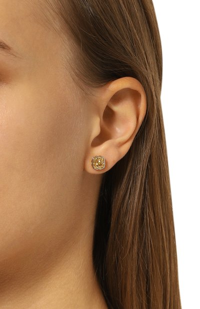 Серьги birthstone SWAROVSKI желтого цвета по цене 14900 руб., арт. 5660802, фото 2 Серьги birthstone SWAROVSKI, арт. 5660802, фото 2