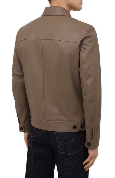 Кожаная куртка BRIONI, арт. PLZ90L/P7708, фото 4