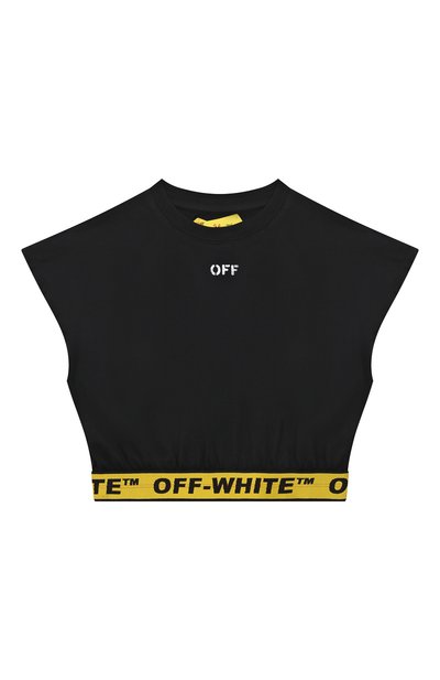 Хлопковый топ OFF-WHITE, арт. OGAA005C99JER0021018, фото 1