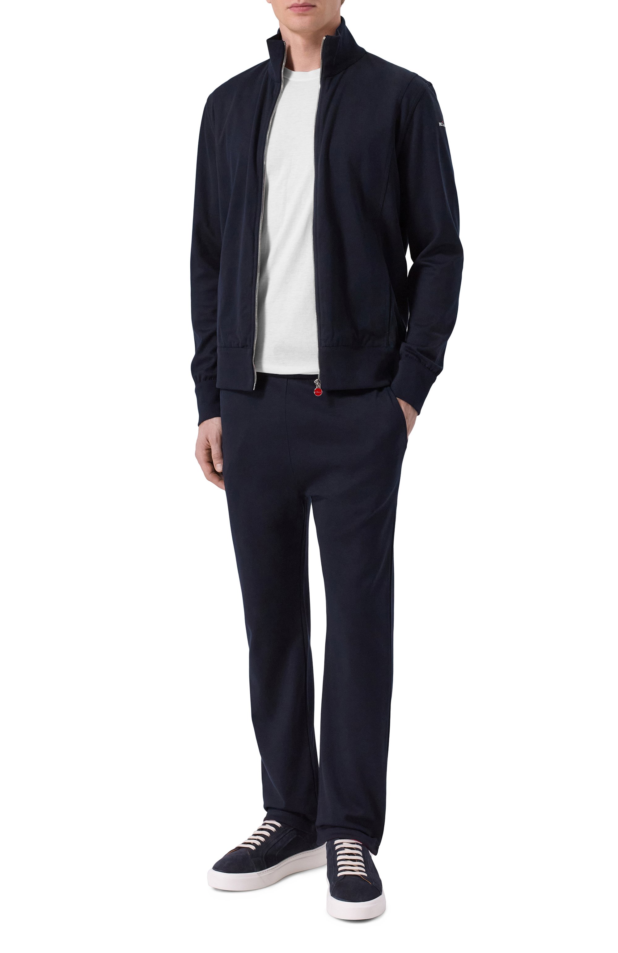 Футболка из хлопка и кашемира KITON, арт. UMK073405, фото 2