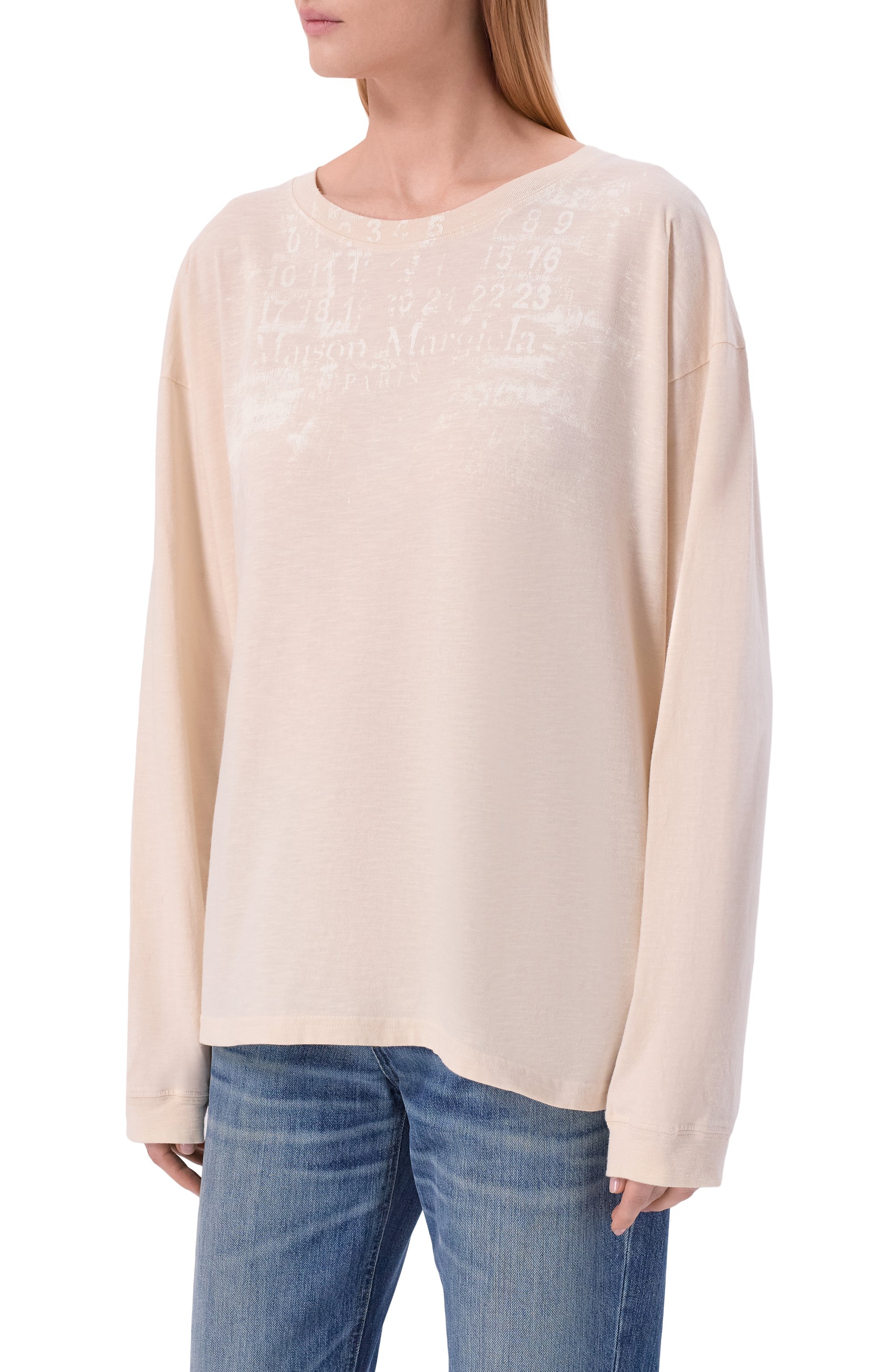 Хлопковый лонгслив MAISON MARGIELA, арт. S51GC0556/M20162, фото 3