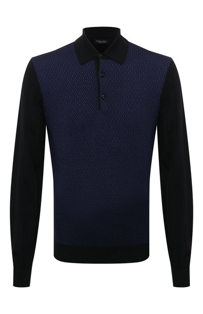 Мужская поло из шерсти и шелка STEFANO RICCI, арт. KE06001AP1/E23302/ALMIS